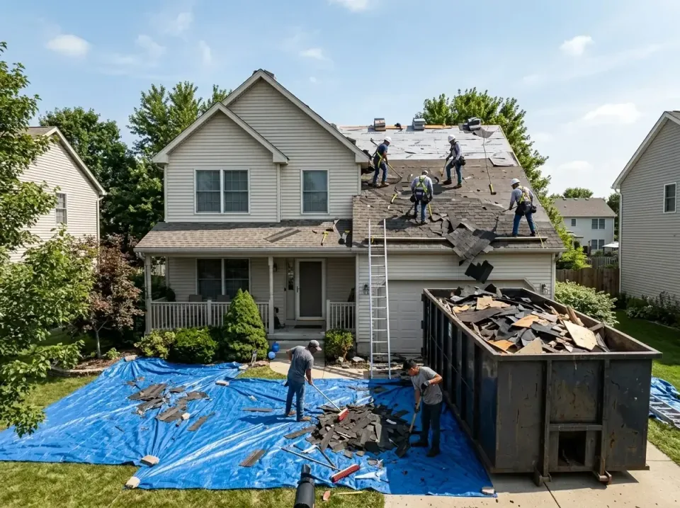 roof-replacement-debris-remova-004 — frequently asked questions, Cheapest Dumpster Rentals in Glenmont, MD